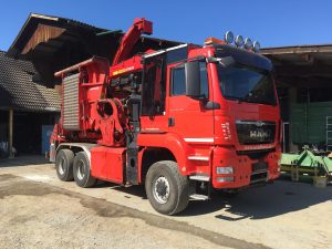 MAN BIBER 84 LKW - Hackguterzeugung