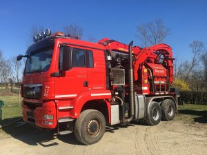MAN BIBER 84 LKW - Hackguterzeugung