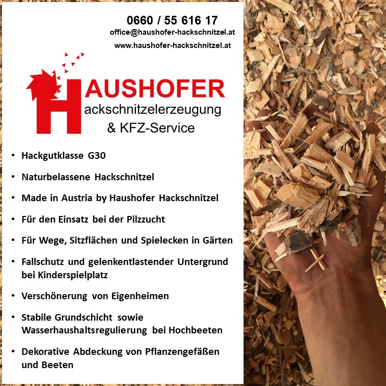 Hackschnitzel kaufen - G30 in kleinen Mengen